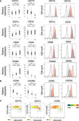 Monocyte Subset Recruitment Marker Profile Is Inversely Associated With Blood ApoA1 Levels